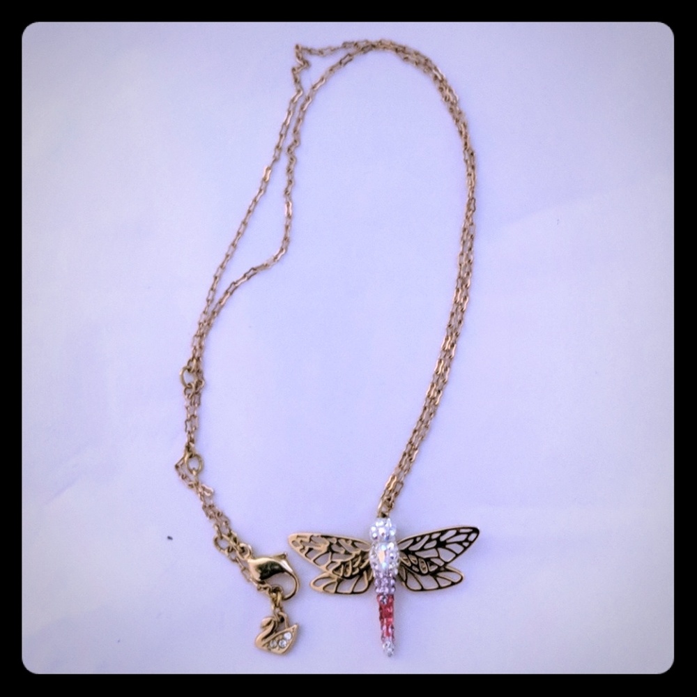 SWAROVSKI Crystal Dragonfly Necklace